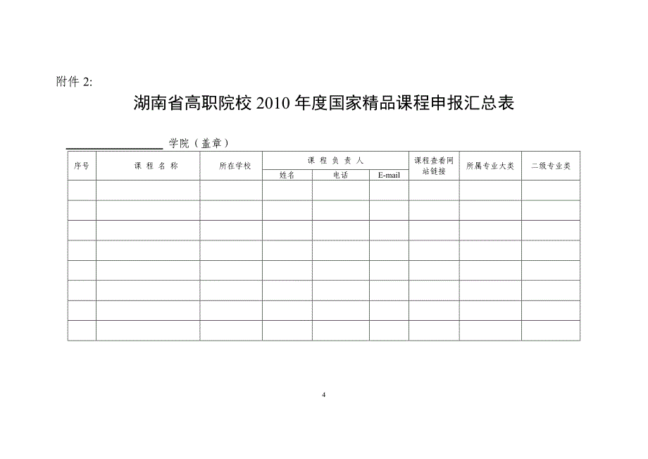 国家级精品课程标准_第4页