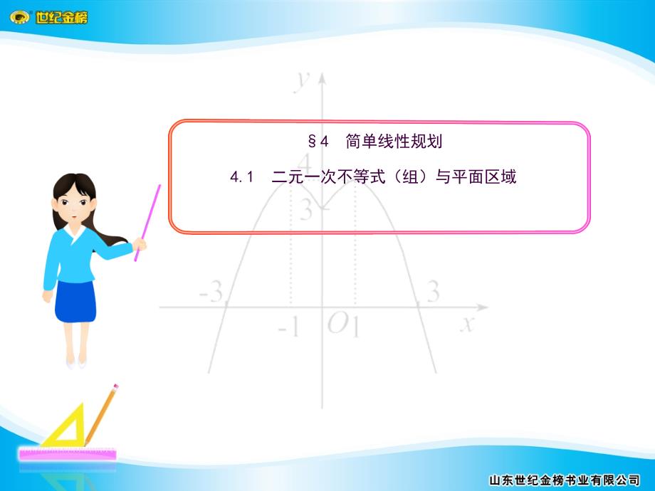 44.1二元一次不等式组与平面区域ppt课件_第1页