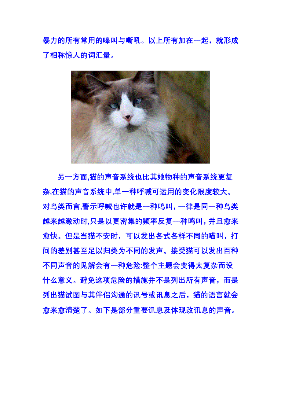 猫咪表达情绪时发出的7种声音_第2页