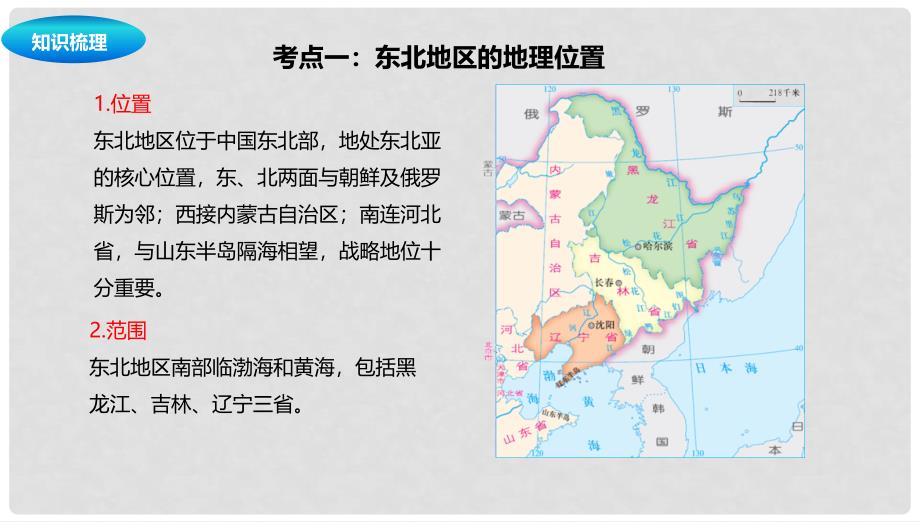 八年级地理下册 第六章 认识区域：位置与分布复习课件 （新版）湘教版_第3页