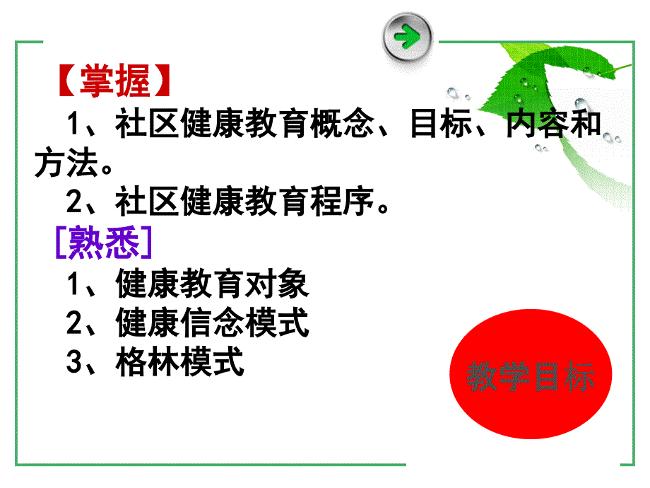 社区护工作方法3社区中健康教育1_第2页