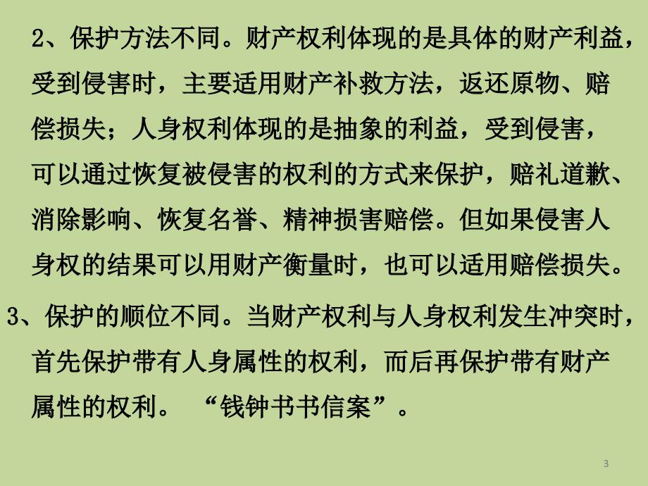 五、民事权利义务和责任(二)课件_第3页