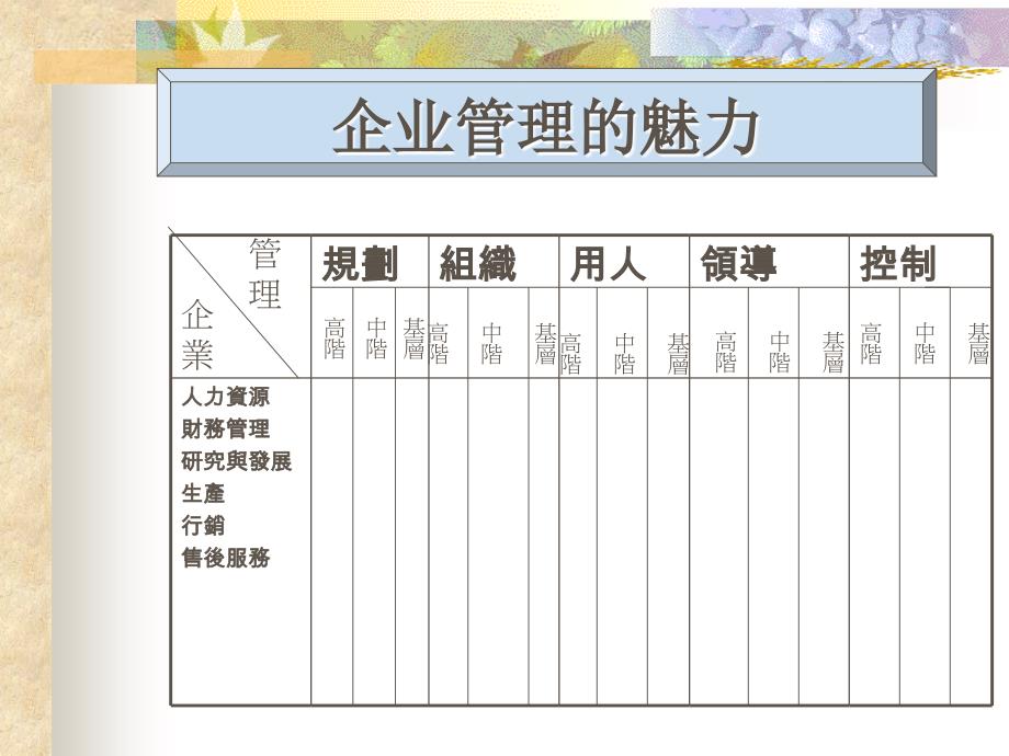 企业管理的魅力_第1页