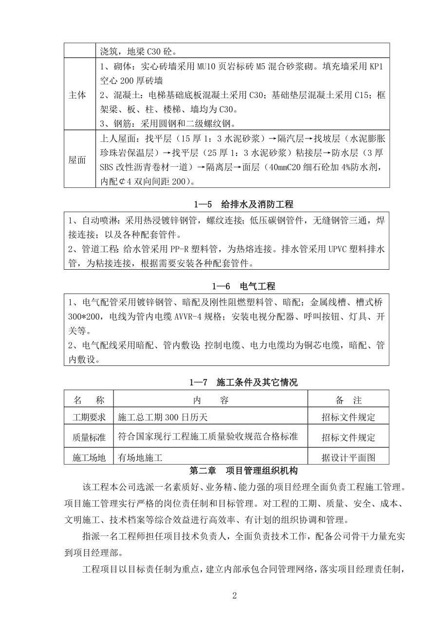 汉源县人民医院新医院建设工程-投标文件-技术标部分施工组织设计.doc_第2页