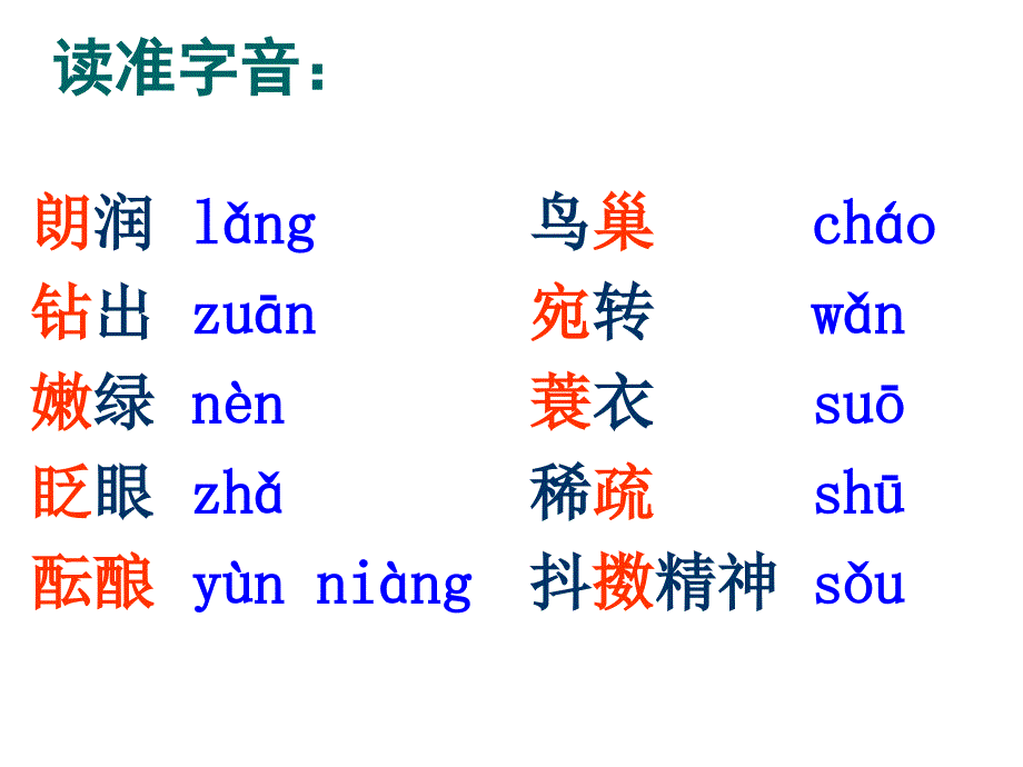 人教版七年级上册朱自清《春》课件_第4页