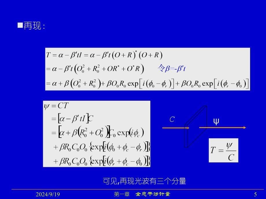 全息干涉计量最新课件_第5页