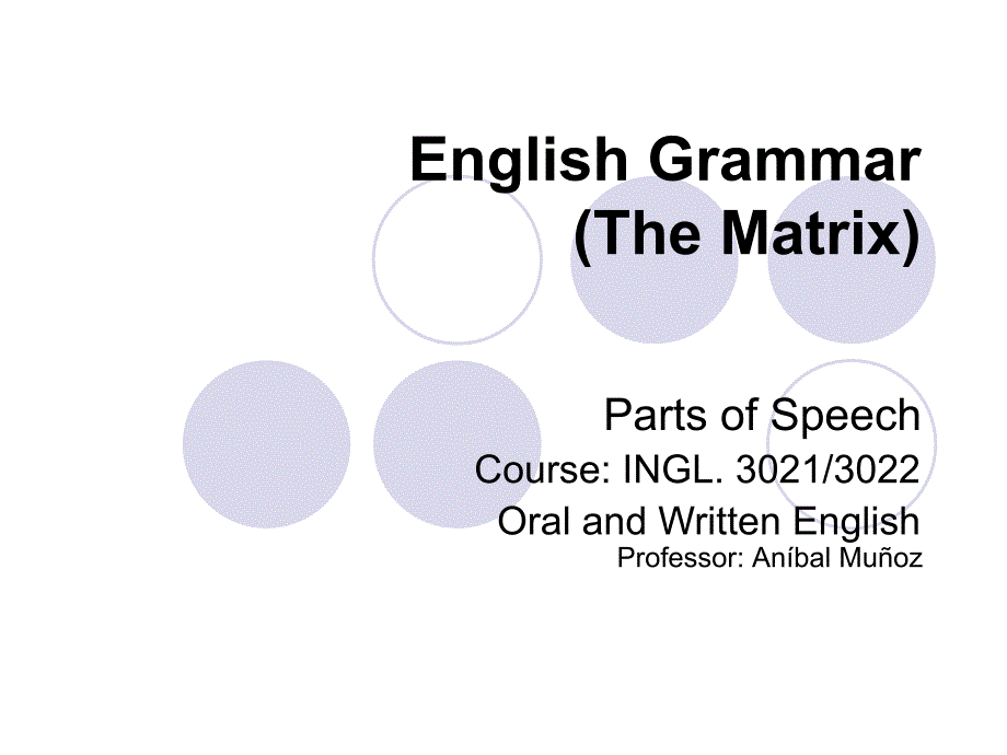 英语专题讲解englishgrammarthematrix_第1页