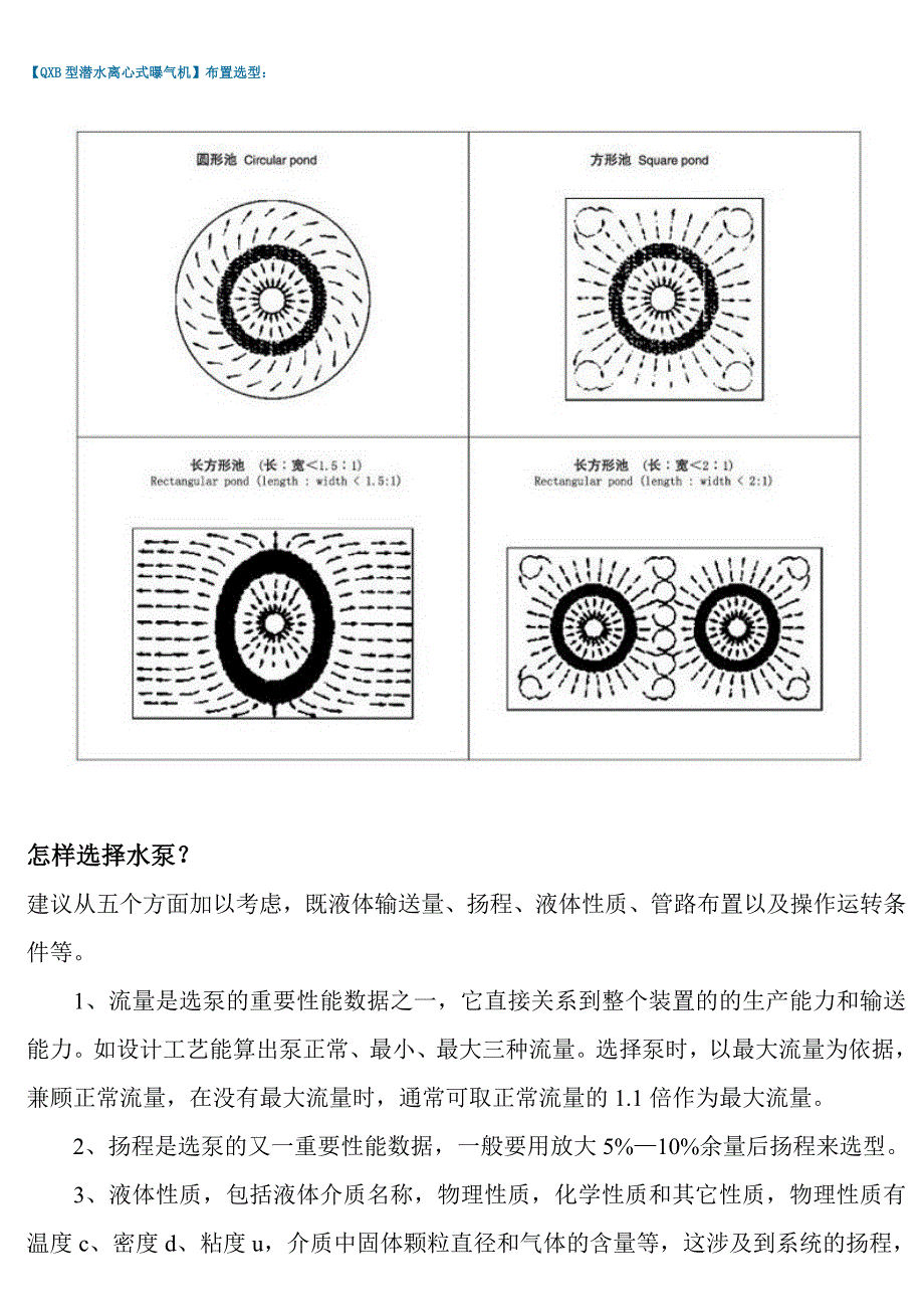 潜水离心式曝气机型号及参数_第3页