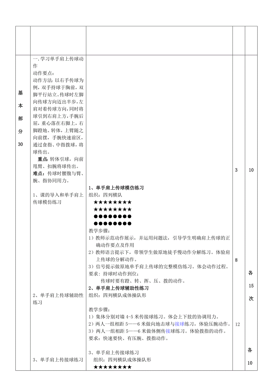 单手肩上传球教案（水平4）.doc_第2页