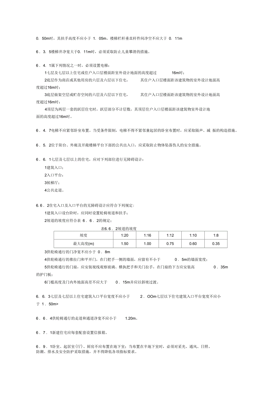 建筑设计强制性条文汇总_第2页