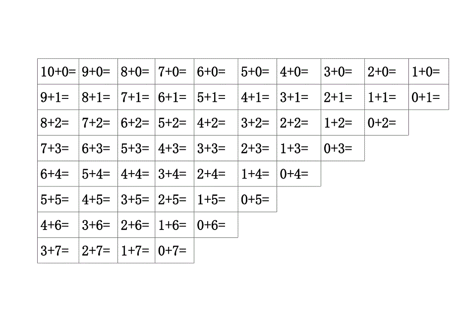 10以内加减法口算表.doc_第1页