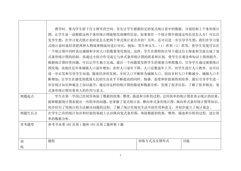 四年级第7单元共3课时表格模板_第3页