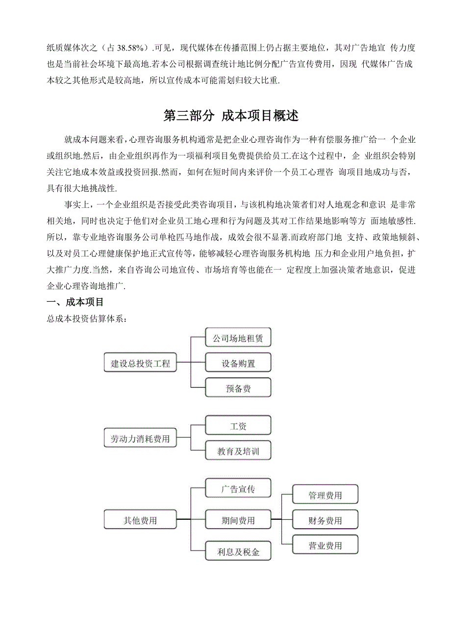 心理咨询机构成本及收益分析_第4页