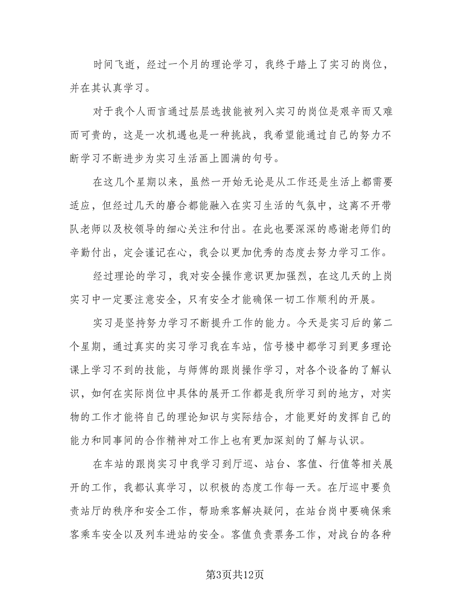 2023年顶岗实习总结写作（7篇）.doc_第3页