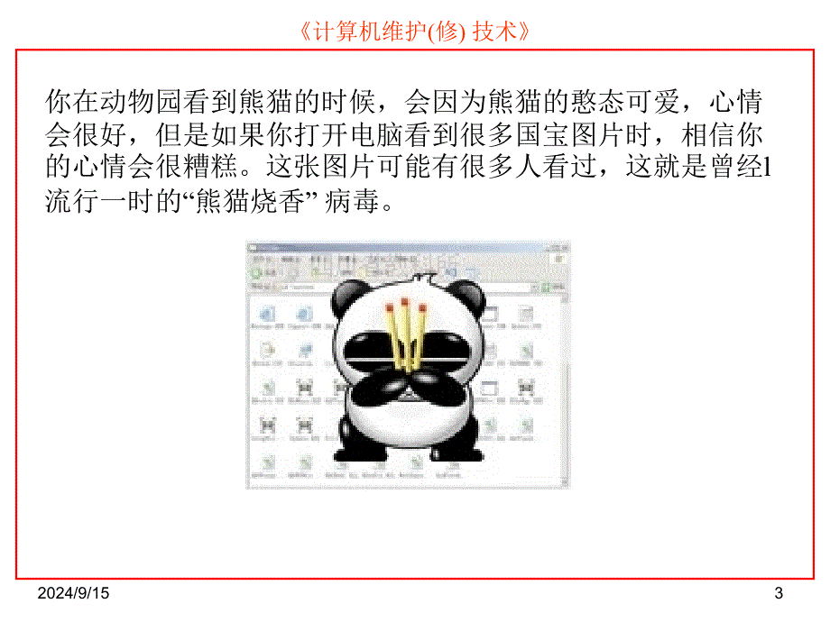 第10章计算机病毒及流氓软件课件_第3页