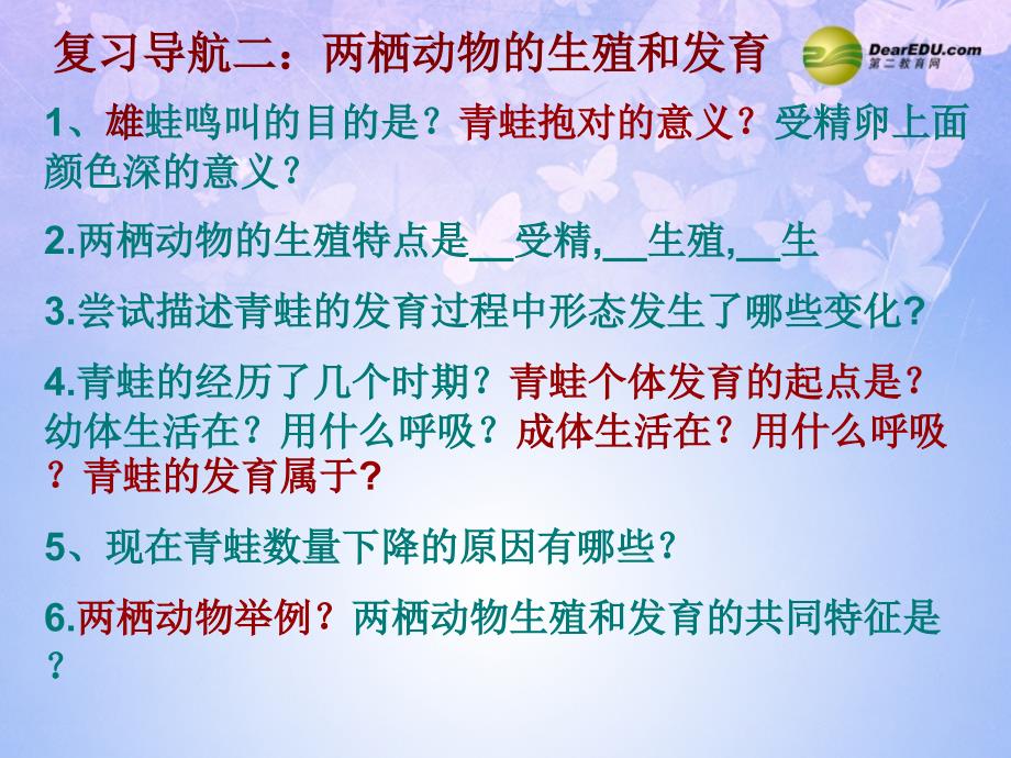 八年级生物上册动物的生殖和发育复习课件济南版课件_第4页