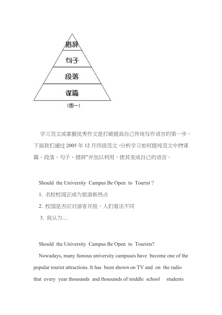 四级英语写作“四步走”分析模式_第2页