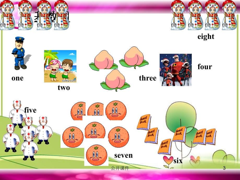 小学英语基数词序数词ppt课件【青苗书苑】_第3页