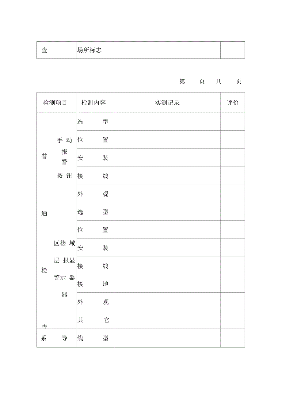 火灾自动报警及联动控制系统检测报告_第3页