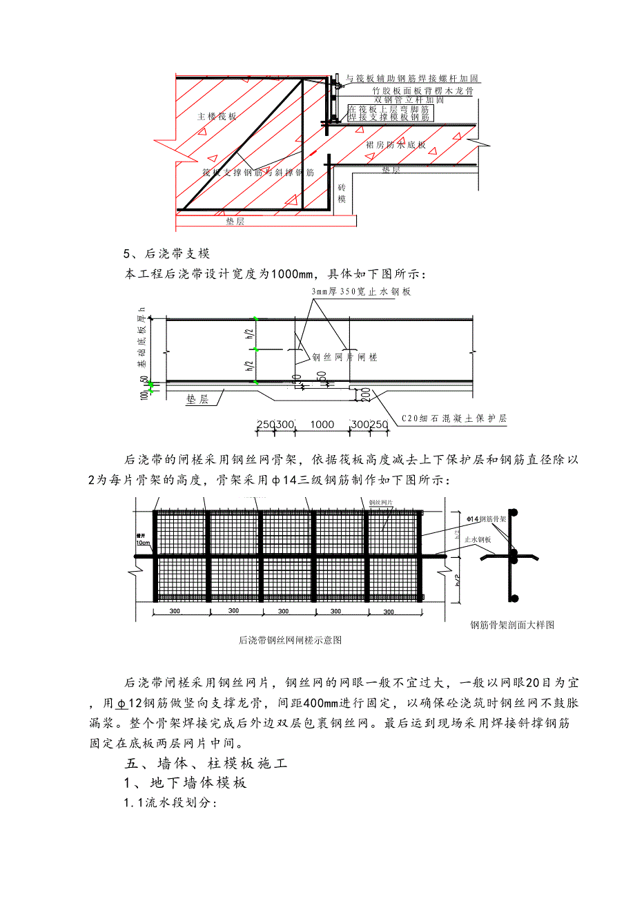AB楼图书馆模板工程施工组织设计方案(DOC 32页)_第4页