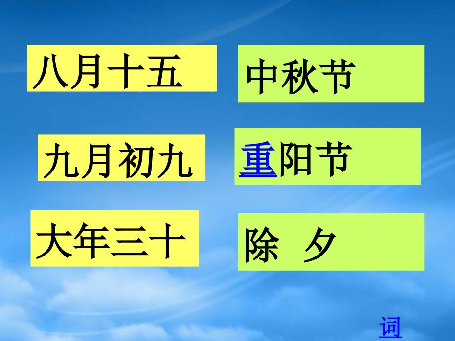 二年级语文下册 传统佳节 第一课时课件 西师大_第3页