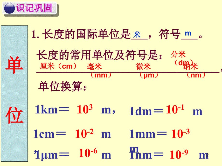 八年级物理第一章复习ppt课件_第2页