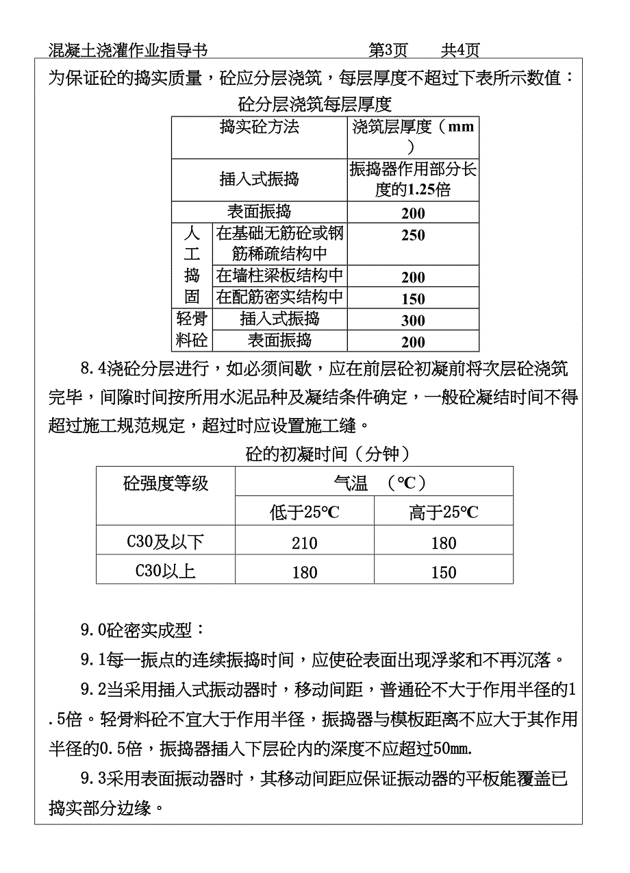 COP96混凝土浇灌作业指导书（天选打工人）.docx_第3页