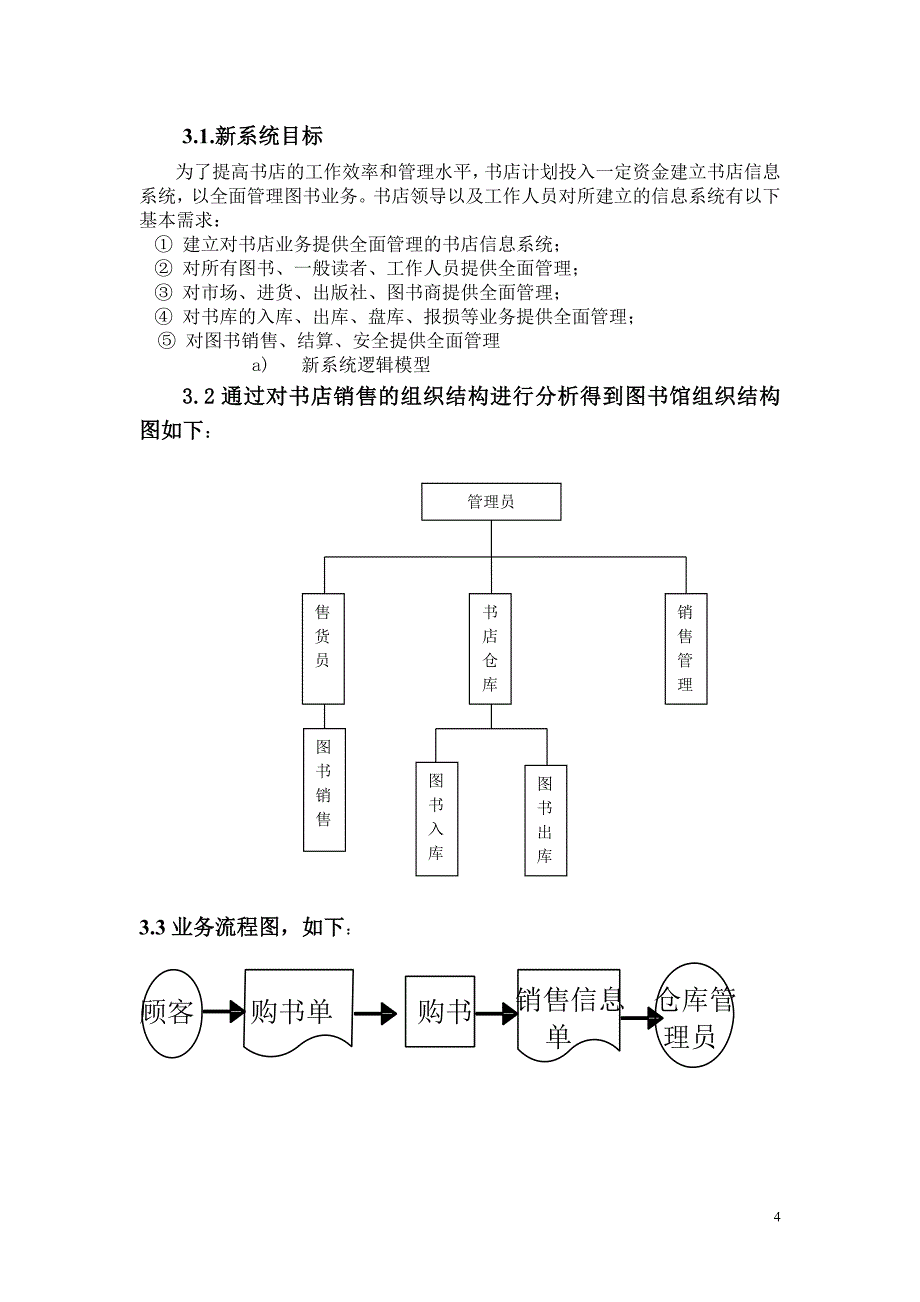 图书销售管理信息系统分析报告.doc_第4页