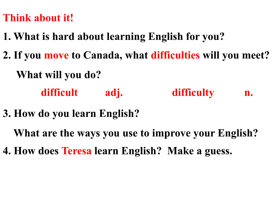 冀教版英语八年级上册Lesson45课件_第4页