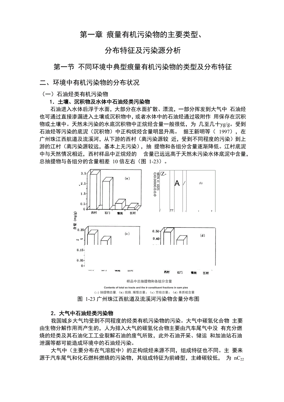 第一章 痕量有机污染物的主要类型(第一节2)_第1页