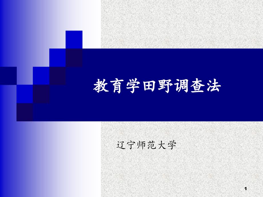 田野调查法教育学PPT精选文档_第1页