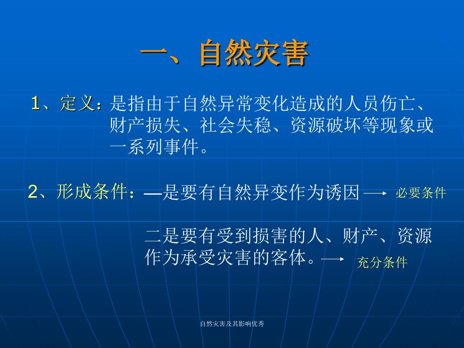 自然灾害及其影响优秀课件_第2页