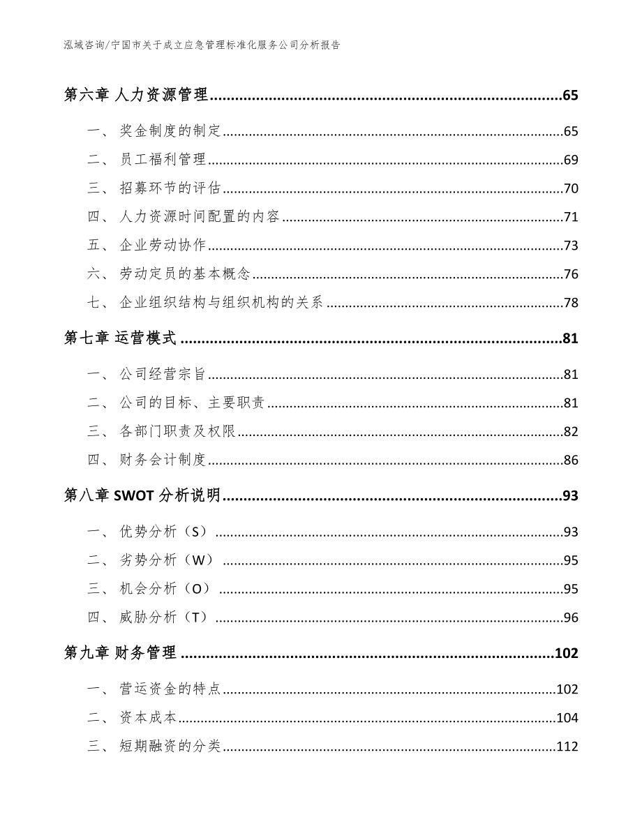 宁国市关于成立应急管理标准化服务公司分析报告_第4页