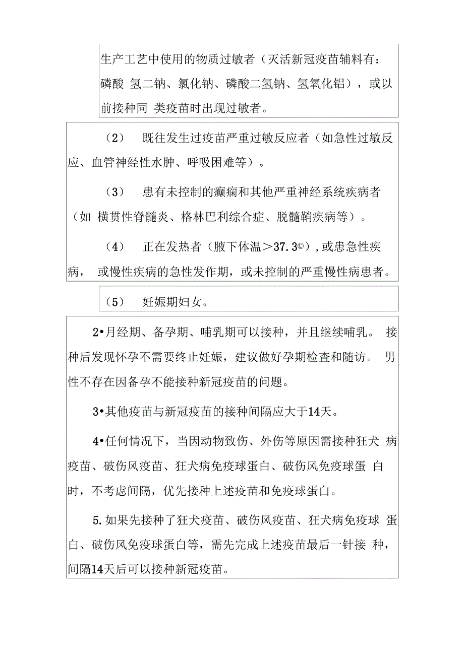 2021新冠疫苗加强针接种工作方案_第3页