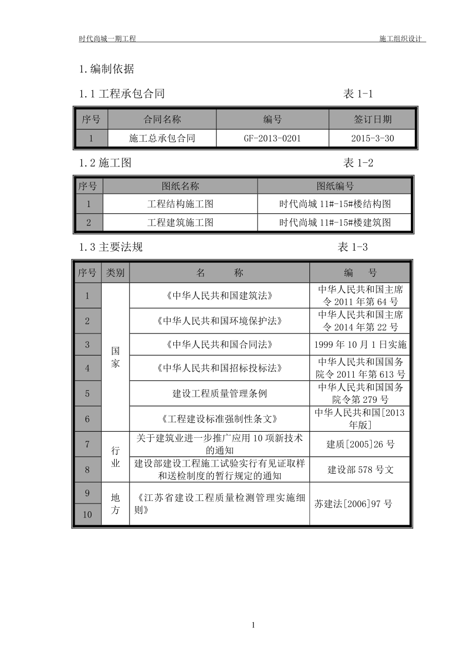 时代尚城施工组织设计_第1页