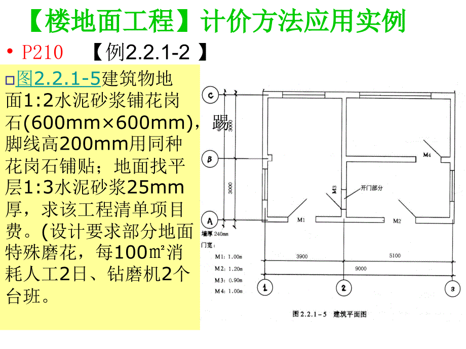 装饰工程计价方法应用与实例楼地面墙柱面天棚工程_第3页