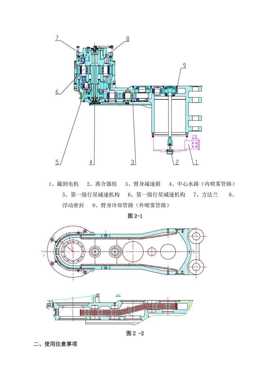 采煤机使用维护手册(机械)_第5页