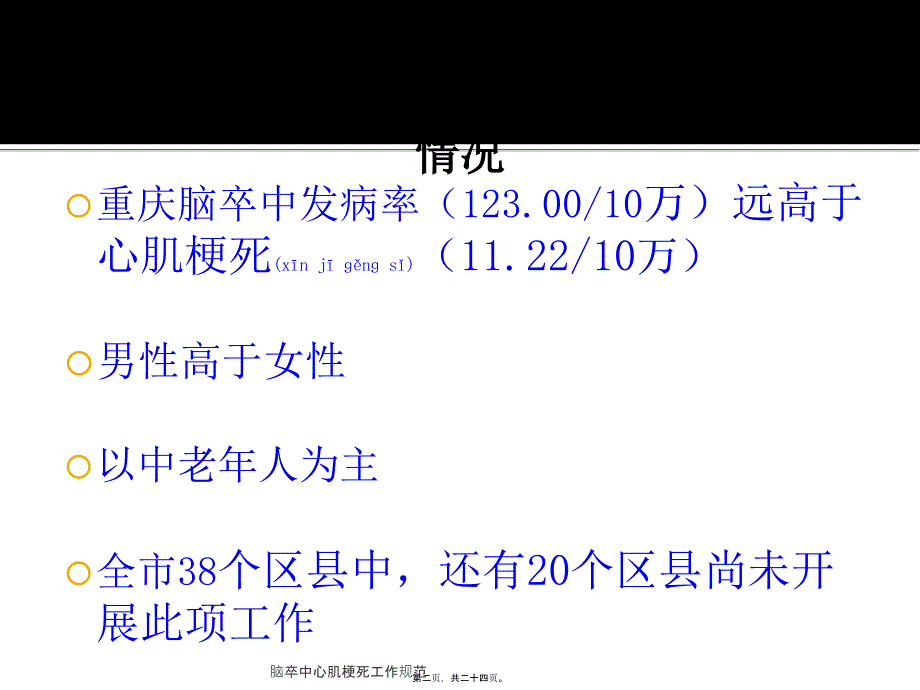 脑卒中心肌梗死工作规范课件_第2页