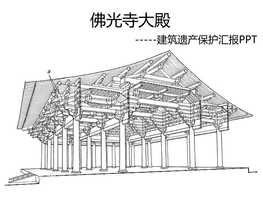 建筑遗产保护--佛光寺大殿_第1页