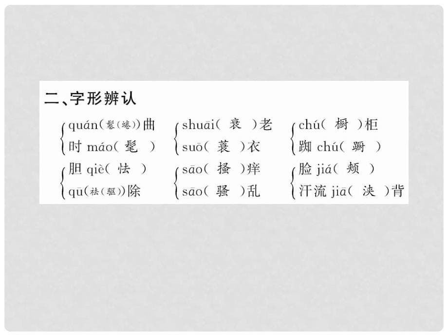 版高中语文 2.3 品质课时讲练通课件 苏教版必修3_第5页