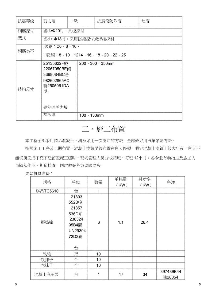 2023年主体混凝土施工方案.docx_第5页