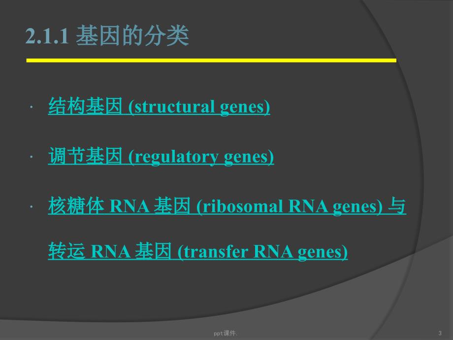 基因基因组和基因组学ppt课件_第3页