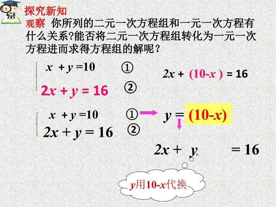 8.2消元解二元一次方程组代入消元法.ppt课件_第5页