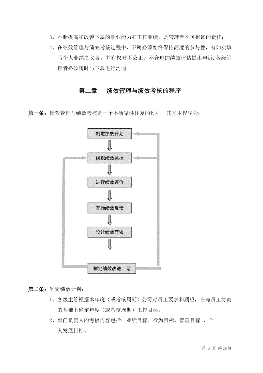 华为绩效考核与绩效管理制度方案_第3页