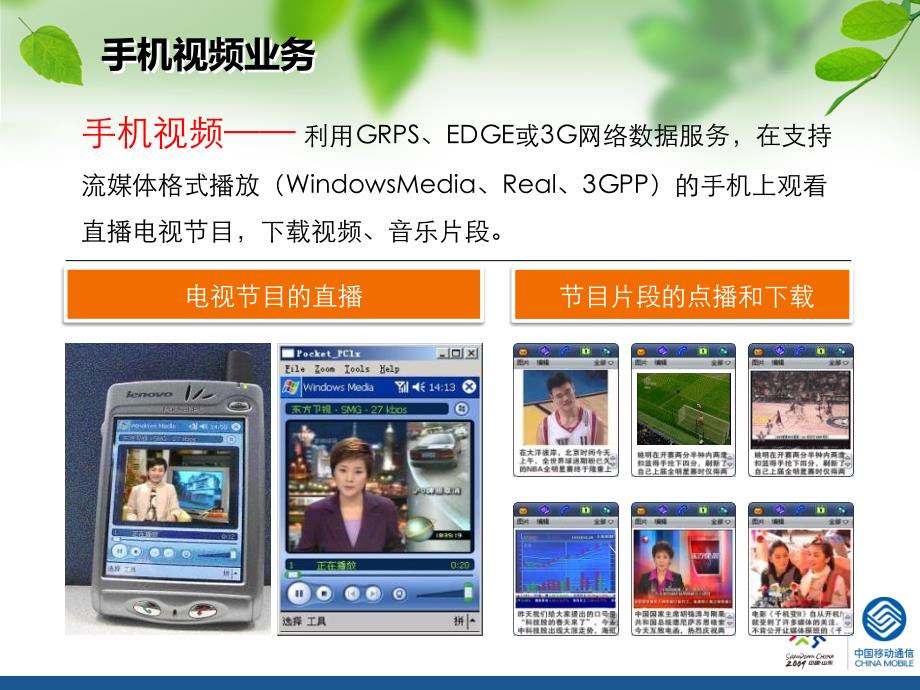 中国移动手机视频业务培训_第3页