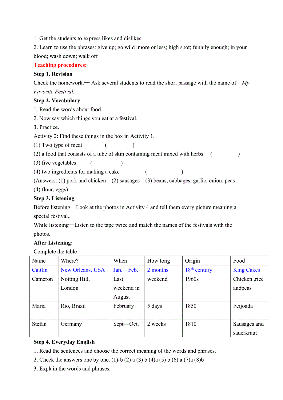 【最新】外研版高中英语必修五：module 4 教案单元全套_第3页