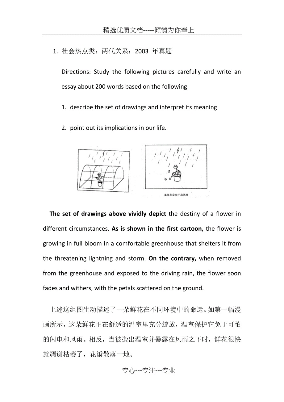 考研英语必备10篇作文_第1页