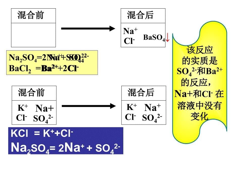 离子反应及其发生的条件(东风中学实际上课用)_第5页