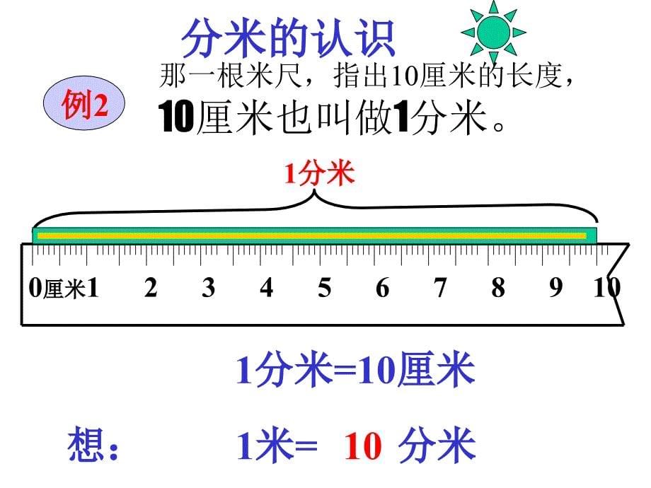 人教版三年级数学上册《毫米、分米的认识》PPT课件_第5页