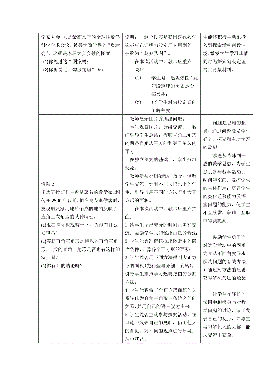 《勾股定理》教学设计_第2页